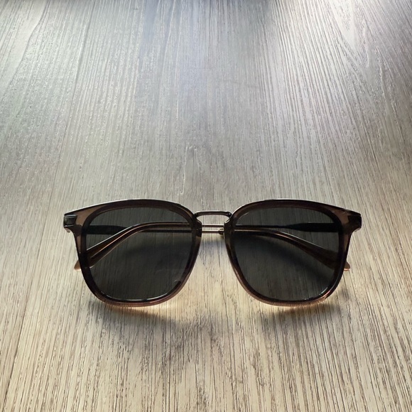 quay australia jackpot remixed black square round small frame sunglasses NEW